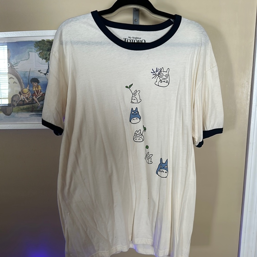 Totoro Ringer Tee